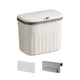thumbnail image 5 of Contenedor De Basura Montado En La Pared Contenedor De Compost De Cocina Para Camping Baño Dormitorio Blanco 8.5L, 5 of 5