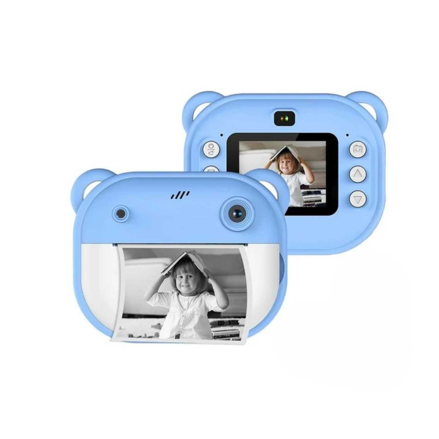 Click Ventas - Cámara De Impresión Instantánea Para Niños Cámara Para Niños Cámara Digital 1080P Con Lente Dual