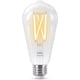 thumbnail image 2 of Bombilla inteligente WiZ Connected, 60 W, ST19, sintonizable, blanca, 1 paquete, 2 of 9
