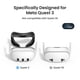 thumbnail image 2 of KIWI Design F3 Cubierta facial de silicona para Meta Quest 3, 2 of 7
