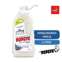 Detergente Hipoalergénico Popeye Familia Matic Pet 3 Lt