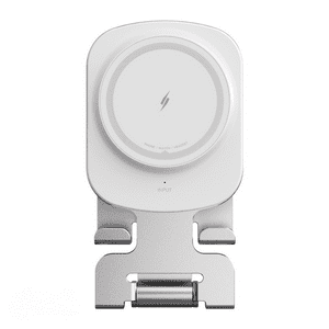 Genérico - Soporte De Carga Inalámbrico Para Iphone Samsung Galaxy Qi Soporte De Carga Rápida Para Airpods Pro 2 3 Smartphones 15W-Blanco