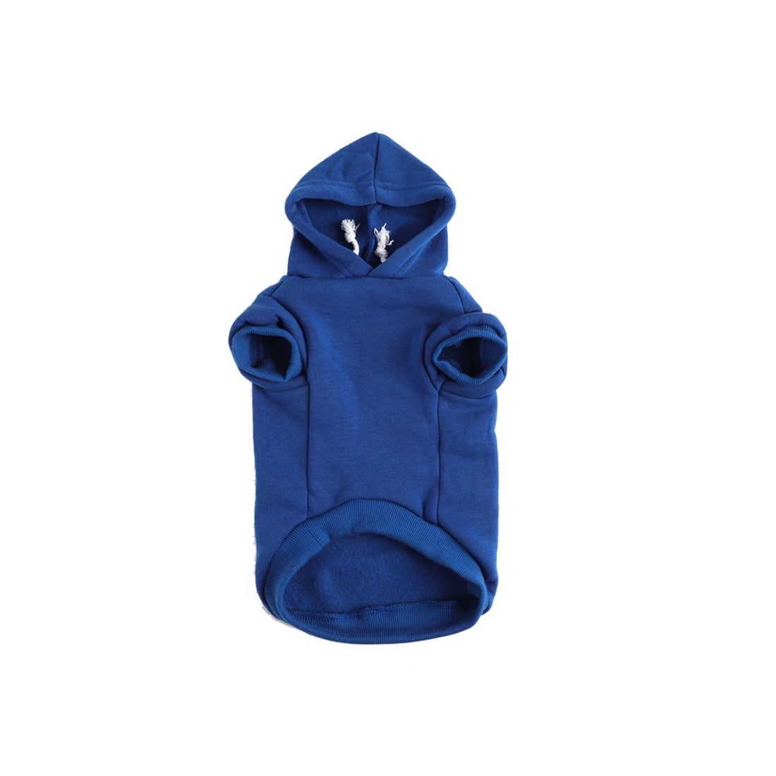 Sudadera para Perros con Capucha Ropa de Primavera/Otoño/Invierno Abrigo Cálido para Perros Pequeños y Medianos Azul M