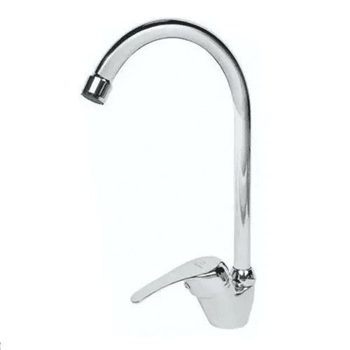 Genérico - Llave Monomando Lavaplatos Vertical Colomba Color Plateado