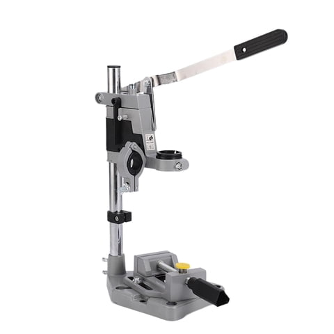 Ioensy - Soporte De Prensa Para Taladro De Suelo, Abrazadera De Banco De Reparación Para Estación De Trabajo, Taladro Manual Ajustable