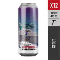 Anfiteatro - Pack X12 Torpedera, 7° (Stout) - Cerveza Artesanal Valparaiso- 475 Ml
