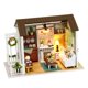 thumbnail image 5 of Kit De Casa De Mu?ecas En Miniatura DIY 1/24 Con Muebles, Modelo Happy Time, Regalo Para Ni?os, 5 of 5