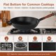 thumbnail image 4 of Wok de Hierro Fundido WANGYUANJI 34 cm Fondo Plano con Tapa, 4 of 8