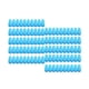 thumbnail image 2 of Cuentas de goma Bobber, tapones de goma Bobber, tapón ovalado de goma, aparejo de pesca, Bobber de pesca, frijoles espaciales, flotador de pesca para Pequeño Azul, 2 of 5