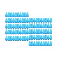 Ioensy - El Flotador De Pesca Se Detiene, El Tapón De Corcho De Pesca De Goma Para Walleyes Crappie, Trucha, Pequeño Azul