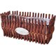 thumbnail image 1 of Canasta Mimbre Cesta Tejida Flores Plantas Artificiales Lau, 1 of 3