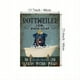 thumbnail image 1 of 1pc Established Rottweiler Dog in Bathtub Bath Soap Canvas Print - Retro Wall Art for Home Decor - Perfect for Bedroom, 1 of 5