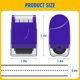 thumbnail image 2 of Sello de goma Rounica Rodillo de práctica 1,5 cm Morado, 2 of 6