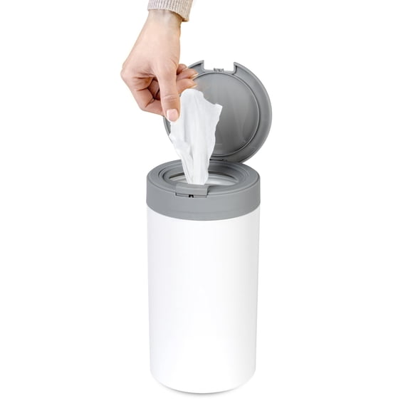 Dispensador de toallitas desinfectantes Inevibe Push Button, color blanco