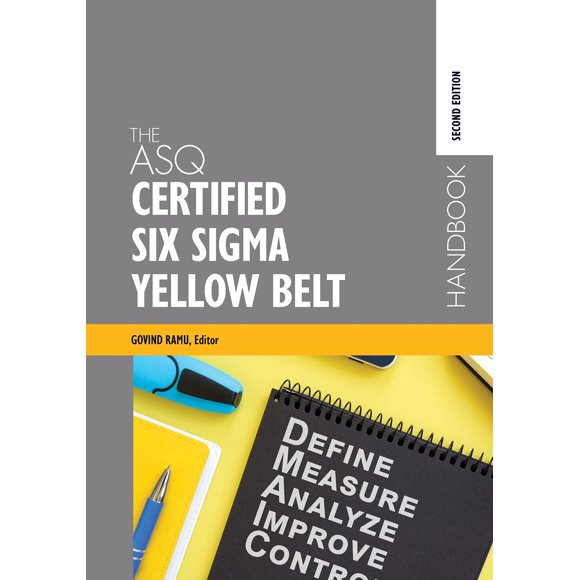 Libro ASQ Quality Press Six Sigma Cinturón Amarillo