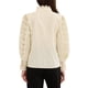 thumbnail image 3 of INSPIRE CHIC Blusa con Encaje para Mujer Elegante Cuello Alto Victoriano Manga Larga con Botones XL Beige, 3 of 6