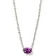 thumbnail image 1 of Collar Kendra Scott Cailin Silver Con Purple Crystal, 1 of 2