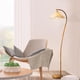 thumbnail image 4 of Lámpara de pie Lamp GLOBE de 157 cm, tono madera, pantalla blanca, 4 of 8