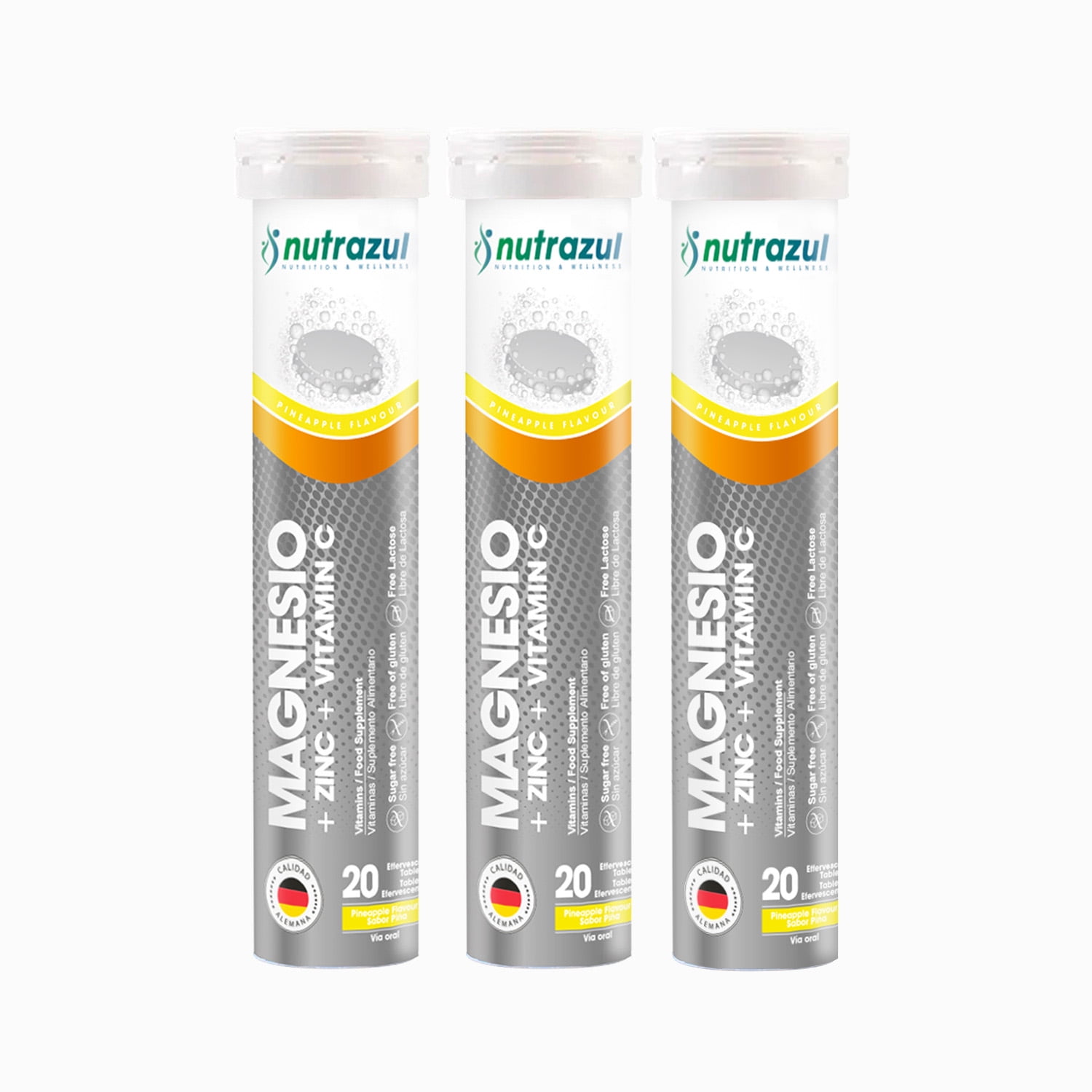 Nutrazul - Magnesio + Zinc+vitamina C -pack 3u.