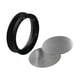 thumbnail image 1 of Embudo dosificador magnético para espresso con filtro de repuesto para recipiente ligero Negro 58mm, 1 of 5