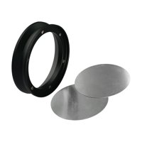 Magideal - Embudo Dosificador Magnético Para Espresso Con Filtro De Repuesto Para Recipiente Ligero Negro 58Mm