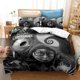 thumbnail image 2 of Nightmare Before Christmas Duvet Cover Sets Jack and Sally Valentine's Day Rose Decor 100% Microfibe Bedding Set with Pillow Shams, 2 of 3