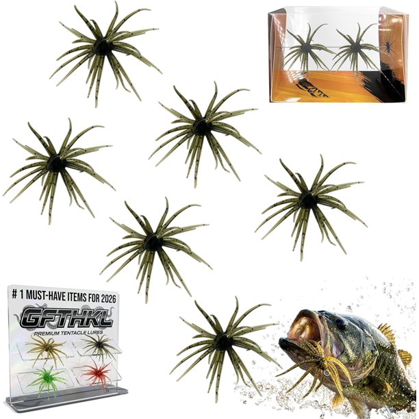 Señuelo criatura tentáculo delicadeza realista hundimiento lento plástico blando pesca lubina