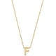thumbnail image 1 of Collar Kendra Scott Letra F Gold Metal, 1 of 2