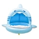 thumbnail image 2 of Piscina infantil inflable para niños, juego de agua portátil con sombra, piscina para césped y jardín, patio interior, diversión de verano al aire lib, 2 of 4