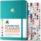 thumbnail image 1 of Planner Clever Fox, segunda edición, multicolor, tamaño A5, turquesa, 1 of 7