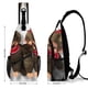 thumbnail image 2 of Monchhichi Riñonera Bandolera con Estampado Integral para Hombres y Mujeres, Bolso Cruzado Gráfico de Tendencia, Mochila de Hombro Streetwear para Ciclismo y Deportes, Riñonera Versátil Casual, 2 of 6