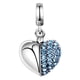 thumbnail image 5 of Dangle Pendant Charms Beads S925 Heart DIY Jewelry Regalos Para Papá Mamá Azul, 5 of 5