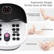 thumbnail image 5 of Spa para pies WHALSTAR plegable con burbujas de calor - negro, 5 of 8