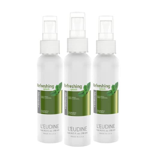 L'eudine Spray Refrescante Ambientador 118 ml Paquete de 3