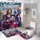 thumbnail image 1 of Set de Cortina de Baño Desmarcar Vengadores 4 Piezas, 1 of 6