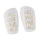 thumbnail image 4 of Mini Fútbol Shin Guards Sports Al Aire Libre Para Jugadores De Fútbol Fútbol Shin Pads XS Gold White, 4 of 5