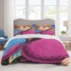 thumbnail image 1 of Frozen Bedding Sets Cartoon Duvet Cover Lightweight 3 Piece Bet Sets for Kids Boys Girls, 1 of 5