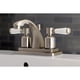 thumbnail image 2 of Grifo Kingston Brass Paris de 4 pulgadas, montaje central, bronce aceitado, 2 of 4