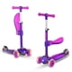 thumbnail image 1 of Ruedas Kick Scooter Gotrax KS3 para niños con iluminación LED, color morado, 1 of 9