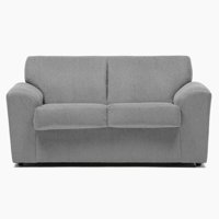 Cabsur - Sofá Milan 2 Cuerpos Gris