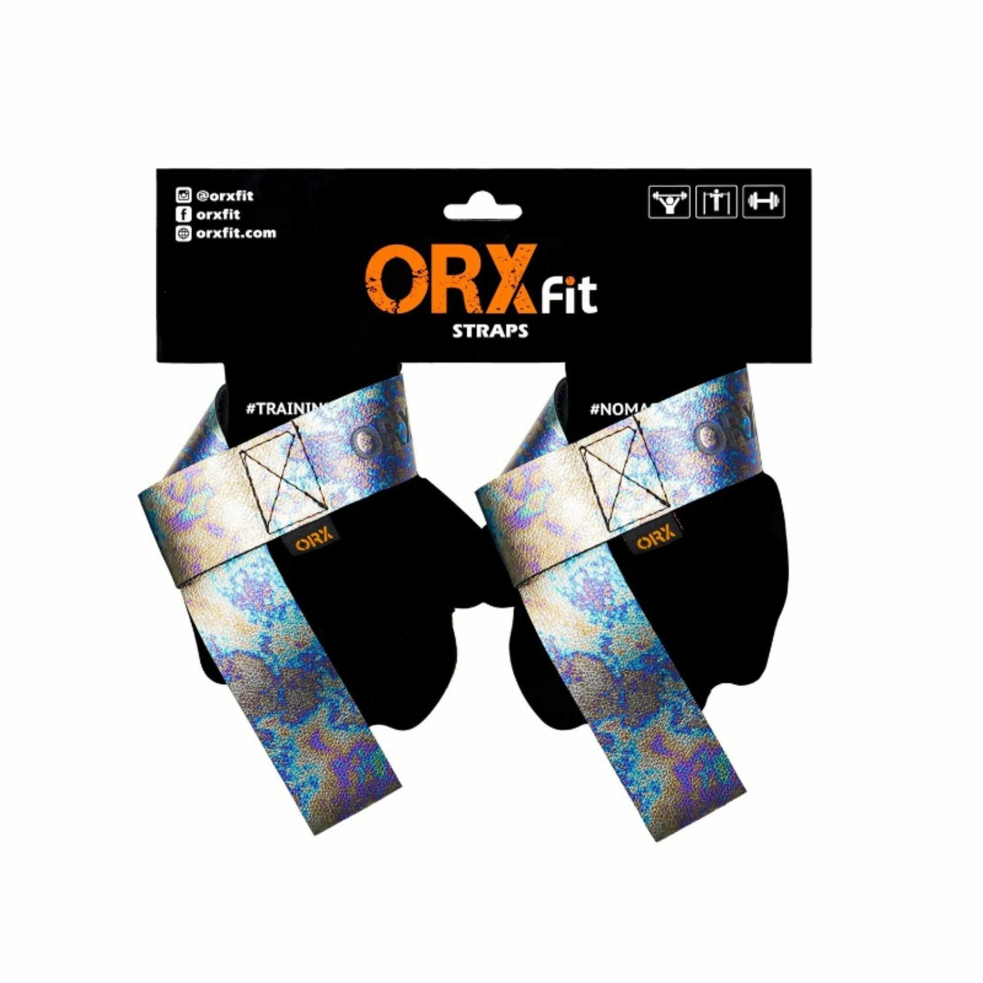 Orxfit - Straps Para Pesas Psicodelic Multicolor