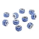 thumbnail image 3 of 10pcs European Spacer Beads Rhinestone Pulsera Joyas Resultados Azul, 3 of 5