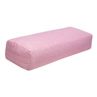 Magideal - Almohada De Refuerzo Para Yoga, Almohada De Yoga Para Apoyo, Funda Extraíble Para Mujer Fácil De Limpiar Para Mantener El Equilibrio Con Cojín Con Asa Rosa