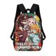 thumbnail image 1 of Toilet Bound Hanako Kun-theme Backpack, Campus style schoolbag Bookbag with Adjustable Shoulder Straps And Large Zip Compartment, Unisex Travel Bags., 1 of 6