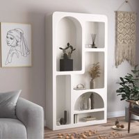 Santú Home & Deco - Estante Organizador Geométrico Bogen Marfil Grande