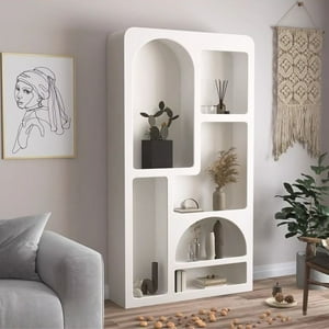 Santú Home & Deco - Estante Organizador Geométrico Bogen Marfil Grande