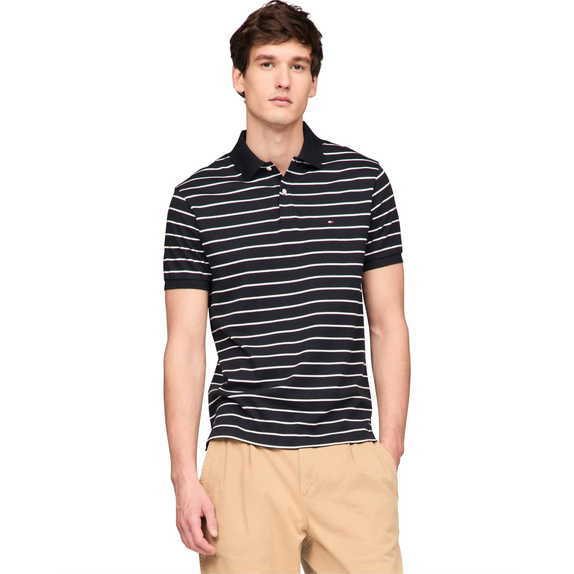 Polo Tommy Hilfiger De Algodón Líquido De Corte Regular Para Hombre