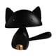 thumbnail image 1 of Escultura De Gato De Mesa Resina Gatito Mascota Estatua Decoración Del Hogar Ornamento Negro S, 1 of 5