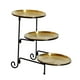 thumbnail image 1 of Soporte Para Magdalenas, Estante De Metal, Bandeja De Servicio De 3 Niveles Para Buffet, Navidad, Boda, 1 of 3