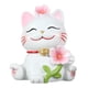 thumbnail image 5 of Estatua De Gato De La Suerte, Estatua De Gato En Flor De Cerezo Para Gabinete, Sala De Estar, Estantería, Estilo C, 5 of 5